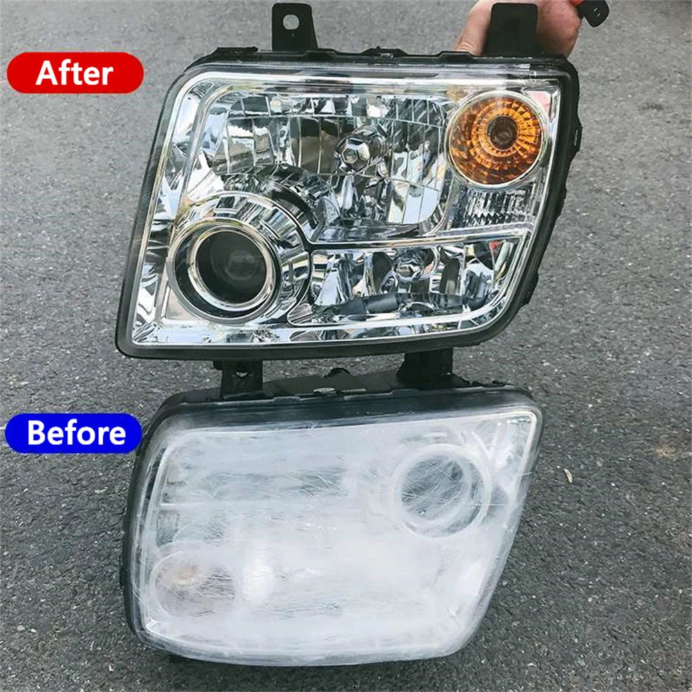 Professional Headlight Restoration Kit – 300ml Headlight Polishing & Renewal System