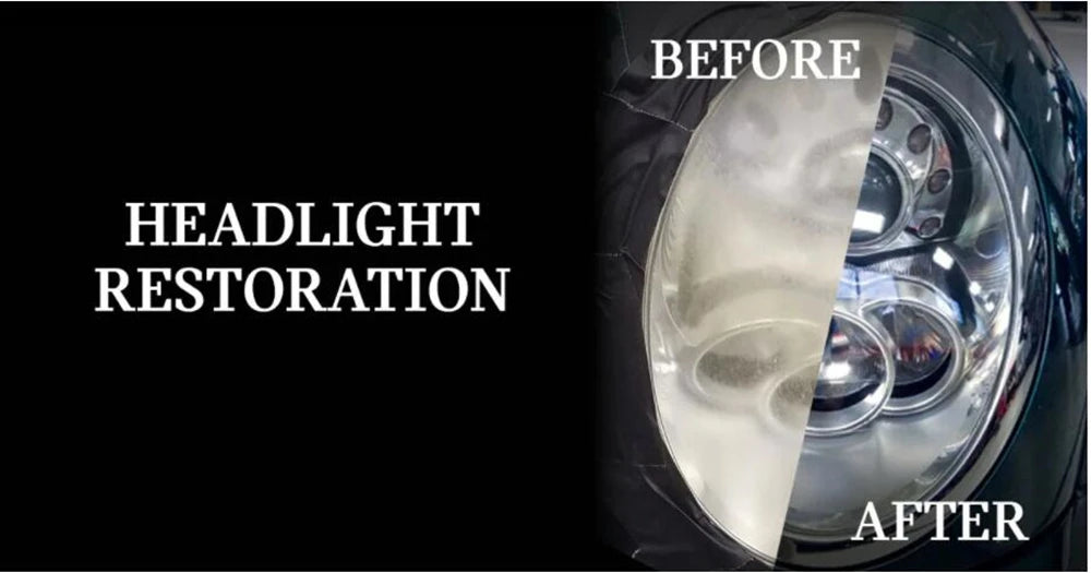 Professional Headlight Restoration Kit – 300ml Headlight Polishing & Renewal System