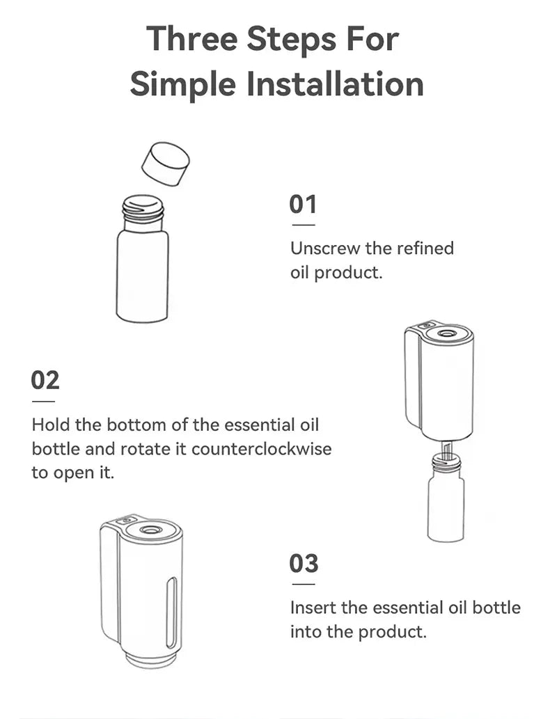 Car Electric Aroma Diffuser & Air Freshener
